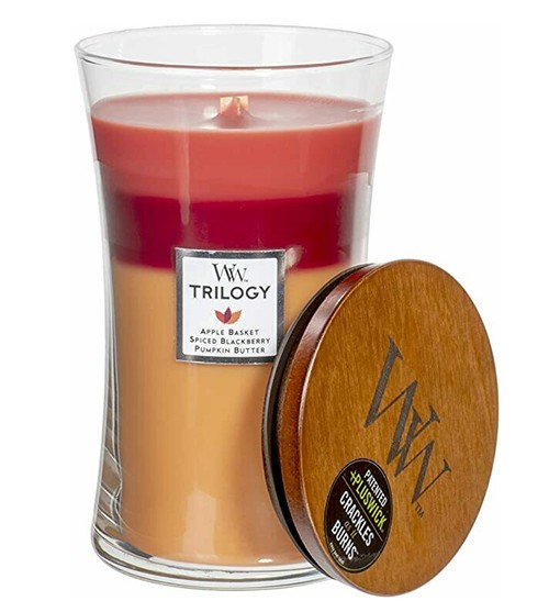 Ароматична свіча WoodWick Large Trilogy Autumn Harvest 609 г