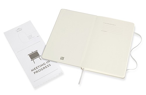 Блокнот недатований Moleskine PRO середній 13 х 21 см сірий