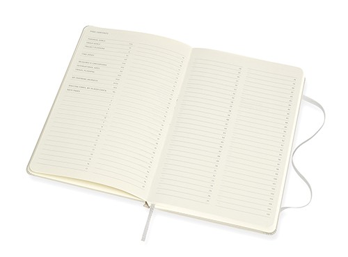 Блокнот недатований Moleskine PRO середній 13 х 21 см сірий