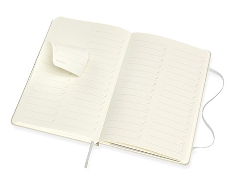 Блокнот недатований Moleskine PRO середній 13 х 21 см сірий