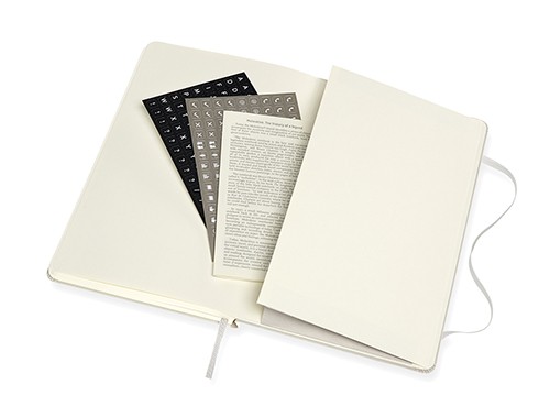 Блокнот недатований Moleskine PRO середній 13 х 21 см сірий