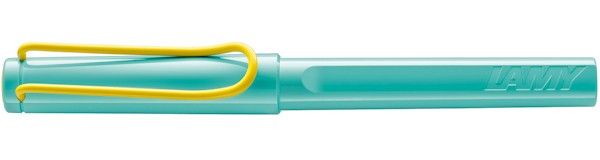 Ролерна ручка Lamy Safari Summer Pina Colada жовто-блакитна 1,0 мм