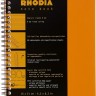 Блокнот Rhodia Classic A5 помаранчевий в лінію