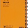 Блокнот Rhodia Classic A5 помаранчевий в лінію