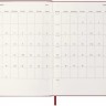 Щотижневик з місцем для записів Moleskine на 2026 рік середній 13 х 21 см червоний