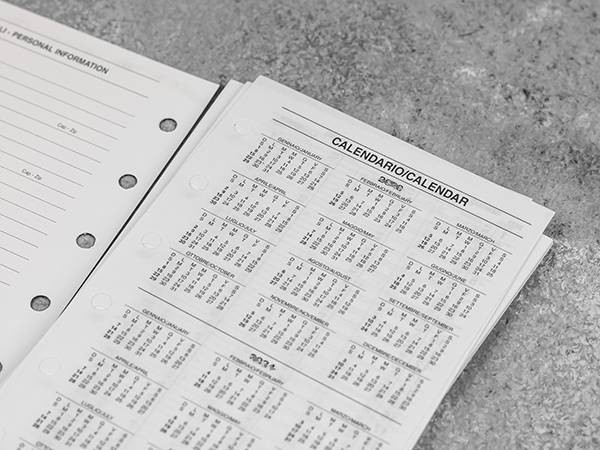 Вставка inTempo для органайзера Щотижневик на 2026 рік А5