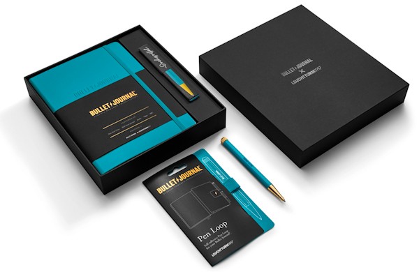 Набір Leuchtturm1917 Bullet Journal Turquoise Collector's Set бірюзовий 1
