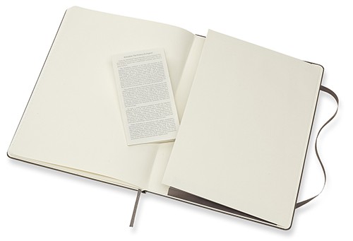 Блокнот Moleskine Classic великий 19 x 25 см в лінію коричневий