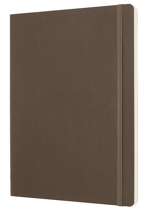 Блокнот Moleskine Classic великий 19 x 25 см нелінований коричневий м'який