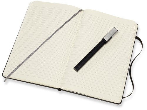 Подарунковий набір Moleskine середній 13 х 21 см чорний у прозорому боксі