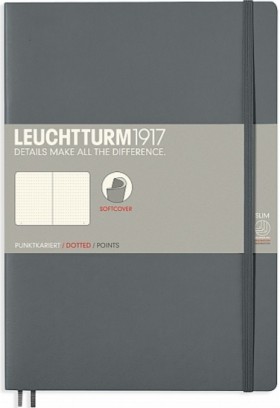 Блокнот Leuchtturm1917 Composition м'який В5 17,8 х 25,4 см в крапку антрацитовий 