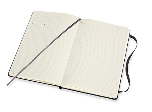 Блокнот недатований Moleskine PRO середній 13 х 21 см чорний