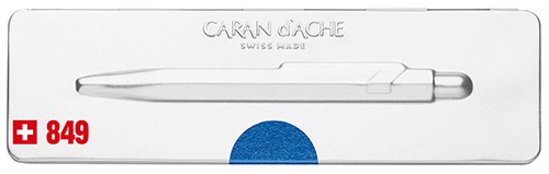Ручка Caran d'Ache 849 Metal-X синя + бокс