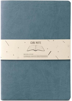 Блокнот Ciak Mate блакитний 14,5 х 21 см в крапку 