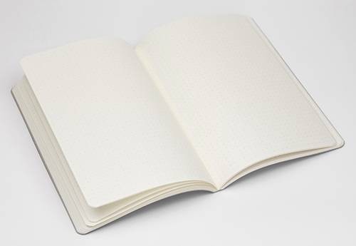 Блокнот Ciak Mate блакитний 14,5 х 21 см в крапку 