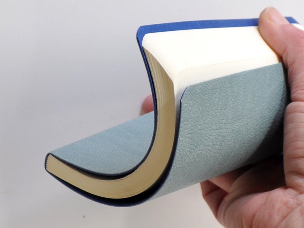 Блокнот Ciak Mate блакитний 14,5 х 21 см в крапку 