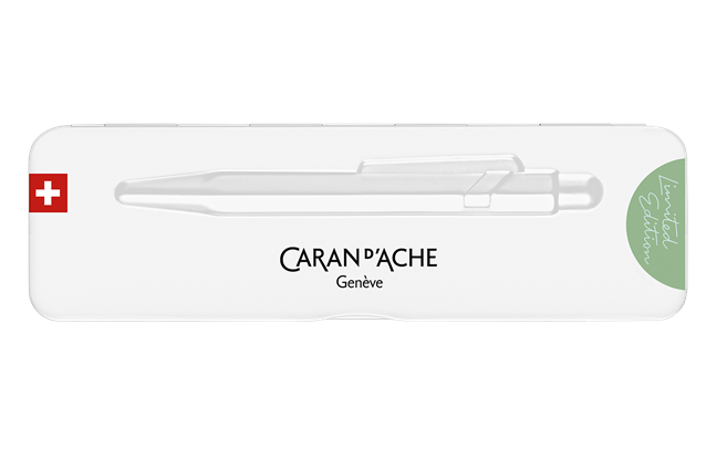 Ручка Caran d'Ache 849 Claim Your Style монохром зелена + бокс