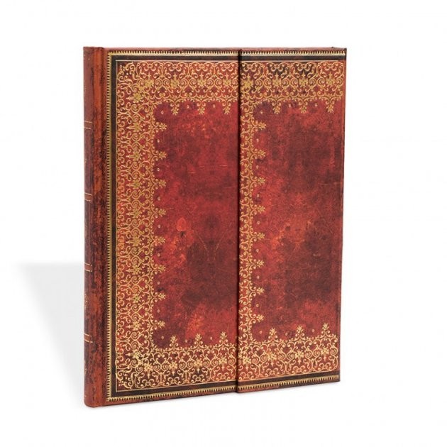 Блокнот Paperblanks Стара Шкіра Бордо великий 18 х 23 см в лінію
