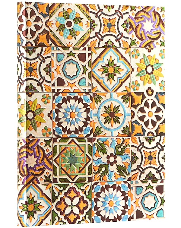 Блокнот Paperblanks Португальська Плитка великий 18 х 23 см в нелінований