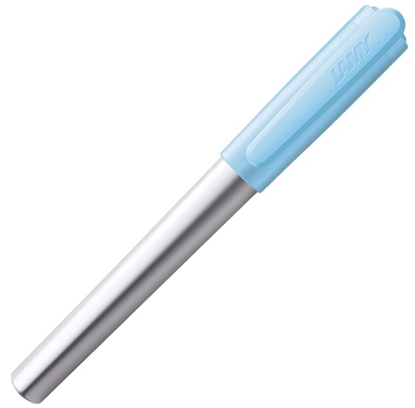 Чорнильна ручка Lamy Nexx Azure матовий хром перо A для початківців (середнє)