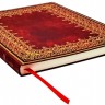 Блокнот Paperblanks Стара Шкіра Фольговані Візерунки Flexi великий 17,5 х 22,5 см в лінію