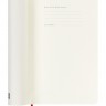 Щотижневик з місцем для записів Moleskine на 2026 рік середній 13 х 21 см червоний м'який