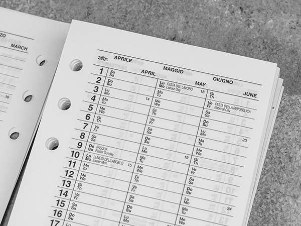 Вставка inTempo для органайзера Щоденник на 2026 рік Pocket