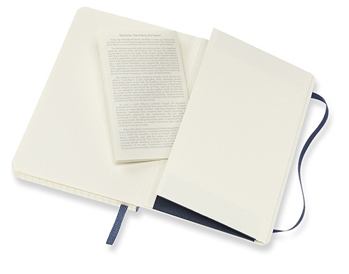 Блокнот Moleskine Classic 9 х 14 см у клітинку чорний м'який