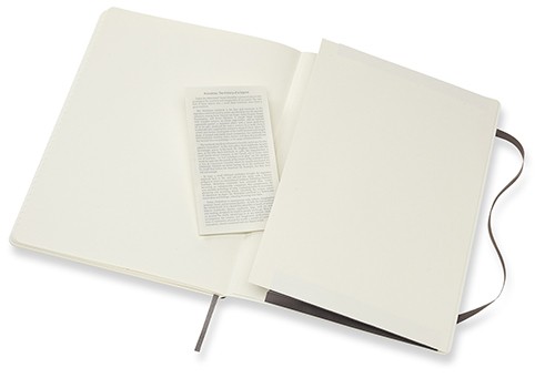 Блокнот Moleskine Classic великий 19 x 25 см в лінію коричневий м'який