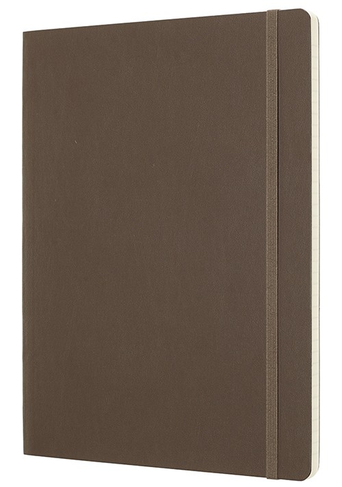 Блокнот Moleskine Classic великий 19 x 25 см в лінію коричневий м'який
