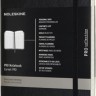 Блокнот недатований Moleskine PRO м'який середній 13 х 21 см чорний