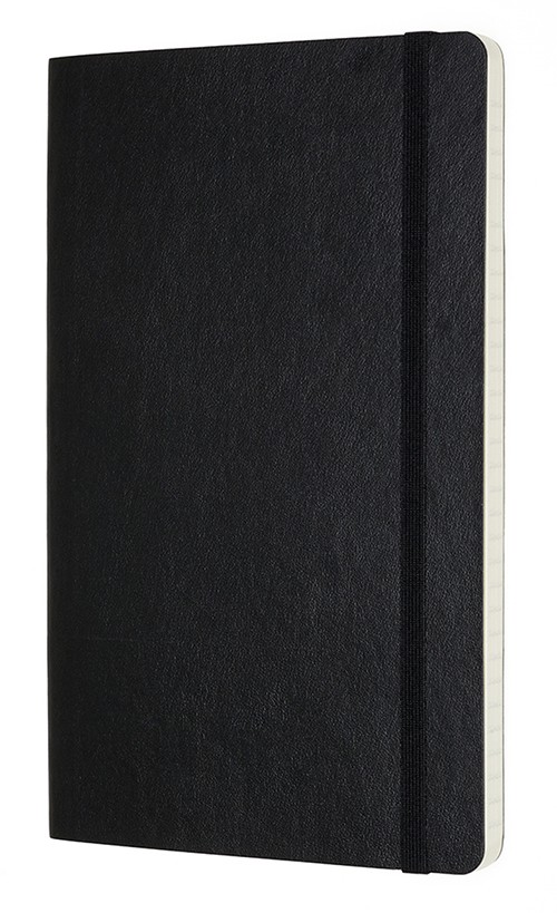Блокнот недатований Moleskine PRO м'який середній 13 х 21 см чорний