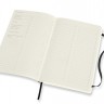 Блокнот недатований Moleskine PRO м'який середній 13 х 21 см чорний