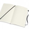 Блокнот недатований Moleskine PRO м'який середній 13 х 21 см чорний