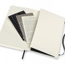 Блокнот недатований Moleskine PRO м'який середній 13 х 21 см чорний