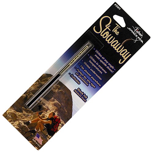 Кулькова ручка Fisher Space Pen Stowaway чорна