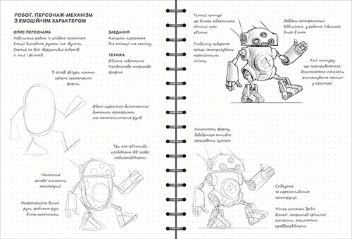 Sketchbook Малюємо Персонажів