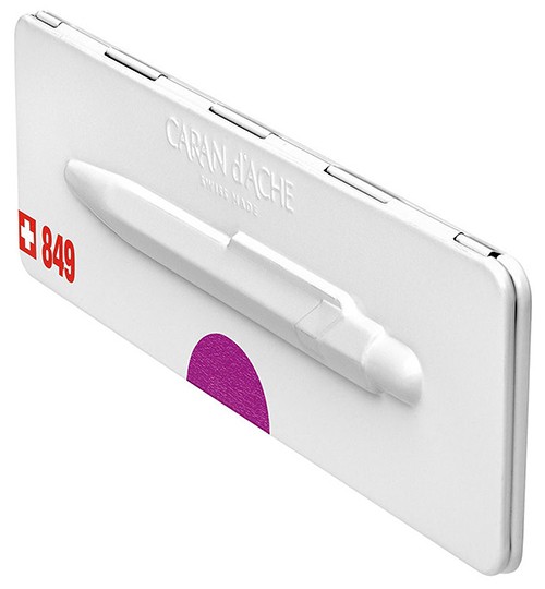 Ручка Caran d'Ache 849 Metal-X фіолетова + бокс