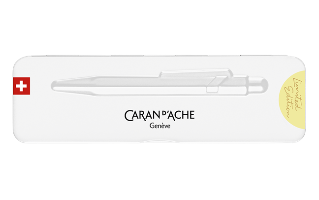 Ручка Caran d'Ache 849 Claim Your Style монохром крижаний лимон + бокс