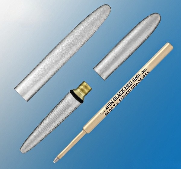 Кулькова ручка Fisher Space Pen Bullet матовий хром