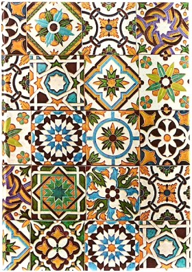 Блокнот Paperblanks Португальська Плитка середній 13 х 18 см в лінію