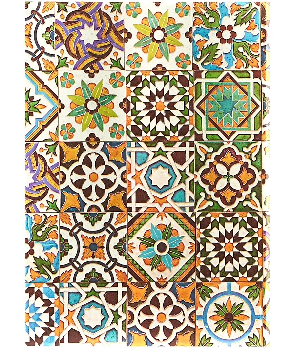 Блокнот Paperblanks Португальська Плитка середній 13 х 18 см в лінію