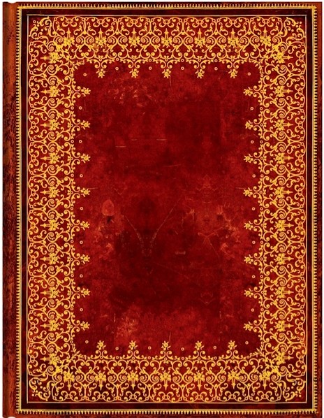 Блокнот Paperblanks Стара Шкіра Фольговані Візерунки Flexi великий 17,5 х 22,5 см нелінований