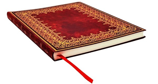 Блокнот Paperblanks Стара Шкіра Фольговані Візерунки Flexi великий 17,5 х 22,5 см нелінований