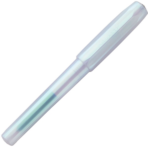 Чорнильна ручка Kaweco Perkeo Iridescent Pearl блакитно-перламутрова перо M (середнє)