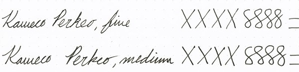 Чорнильна ручка Kaweco Perkeo Iridescent Pearl блакитно-перламутрова перо M (середнє)