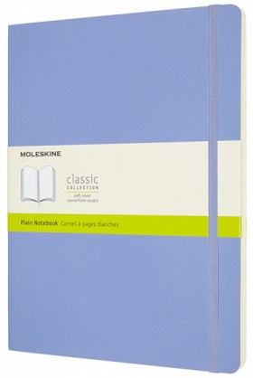 Блокнот Moleskine Classic великий 19 x 25 см нелінований блакитна гортензія м'який