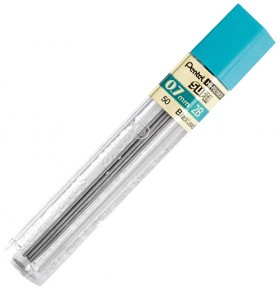 Набір грифелів Pentel Hi-Polimer 2B 0,7 мм (12 штук)