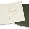 Набір зошитів Moleskine Cahier кишеньковий 9 х 14 см в клітинку зелений 