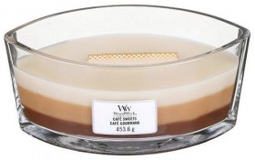 Ароматична свіча WoodWick Ellipse Trilogy Cafe Sweets 453 г
